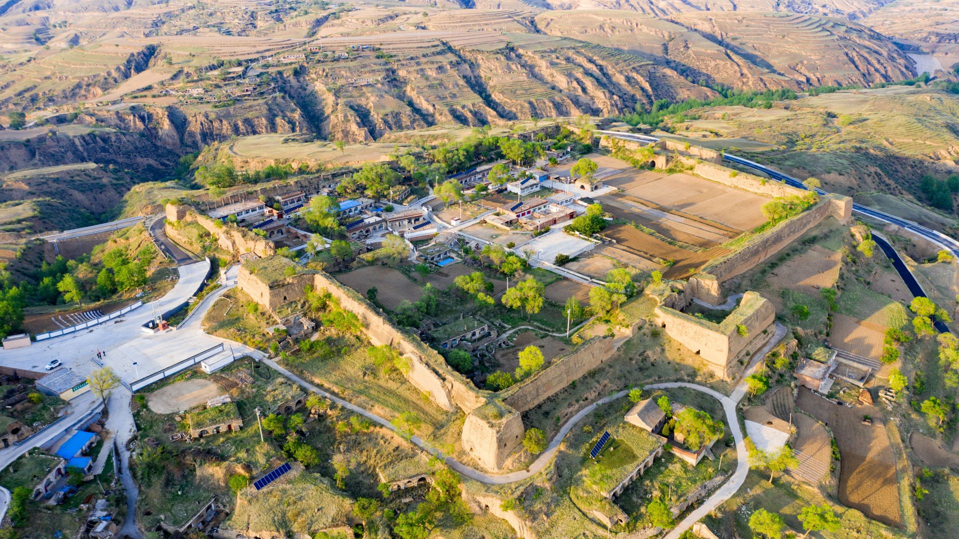 A scenic view of Yuncheng Potou Site