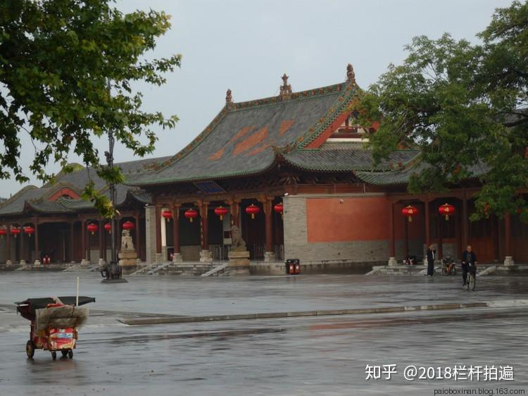 A scenic view of Yuncheng Qiangxia Guandi Temple