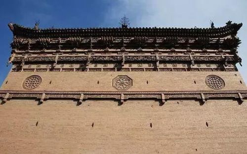 A scenic view of Yuncheng Qiaosi Beilou