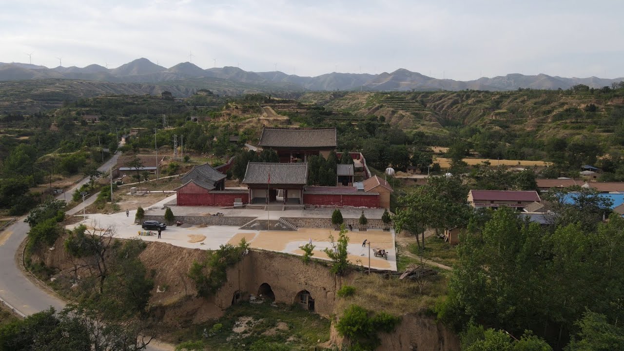 A scenic view of Yuncheng Qingliang Temple Ruicheng