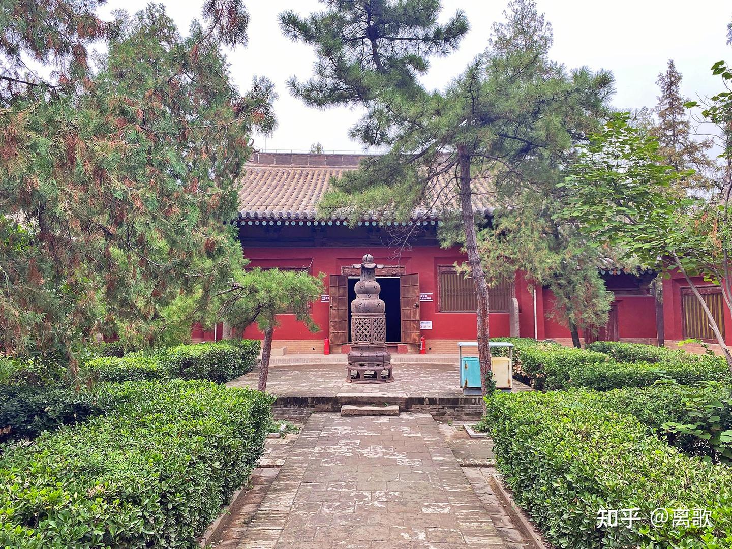 A scenic view of Yuncheng Qinglong Temple Jishan
