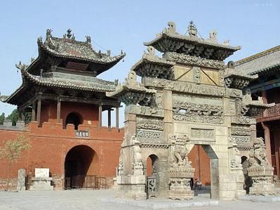 A scenic view of Yuncheng Quanzhang Guandi Temple