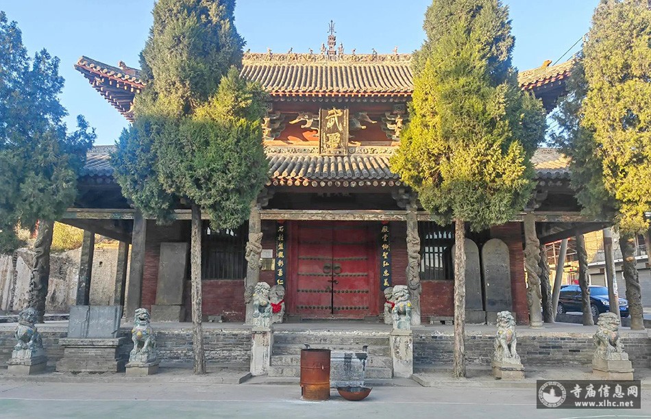 A scenic view of Yuncheng Quanzhang Guandi Temple