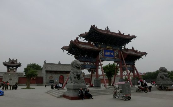 A scenic view of Yuncheng Ruicheng Chenghuang Temple