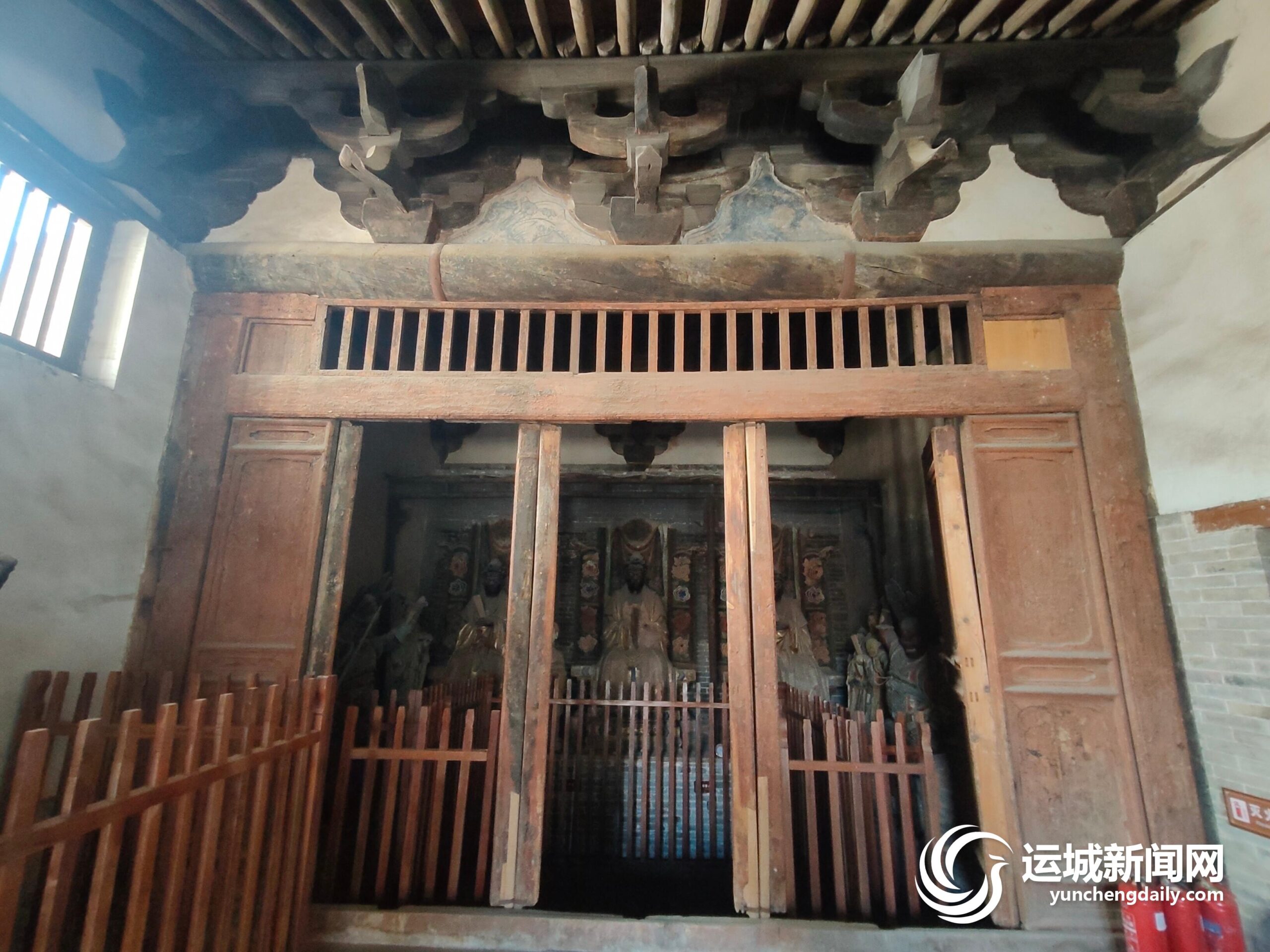 A scenic view of Yuncheng Sanguan Miao Xinjiang