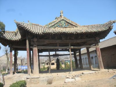 A scenic view of Yuncheng Shangfeng Shengmu Temple