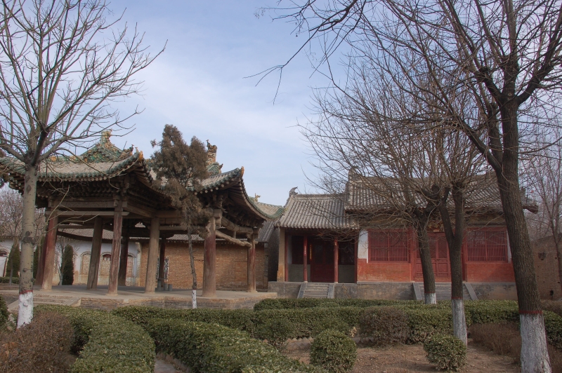 A scenic view of Yuncheng Shangfeng Shengmu Temple
