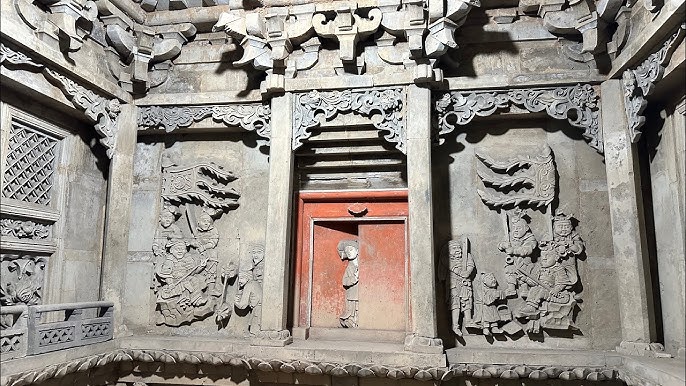 A scenic view of Yuncheng Shanwang Tomb