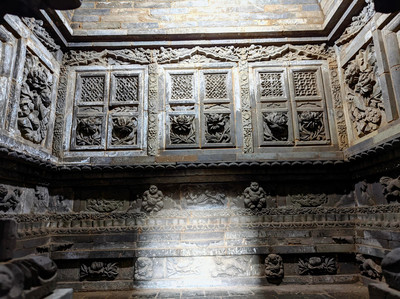 A scenic view of Yuncheng Shanwang Tomb