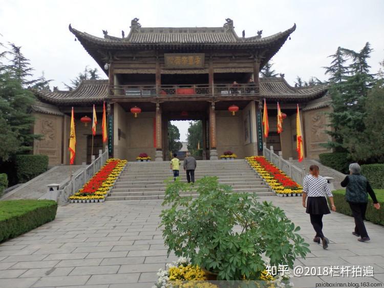 A scenic view of Yuncheng Shundi Ling Miao