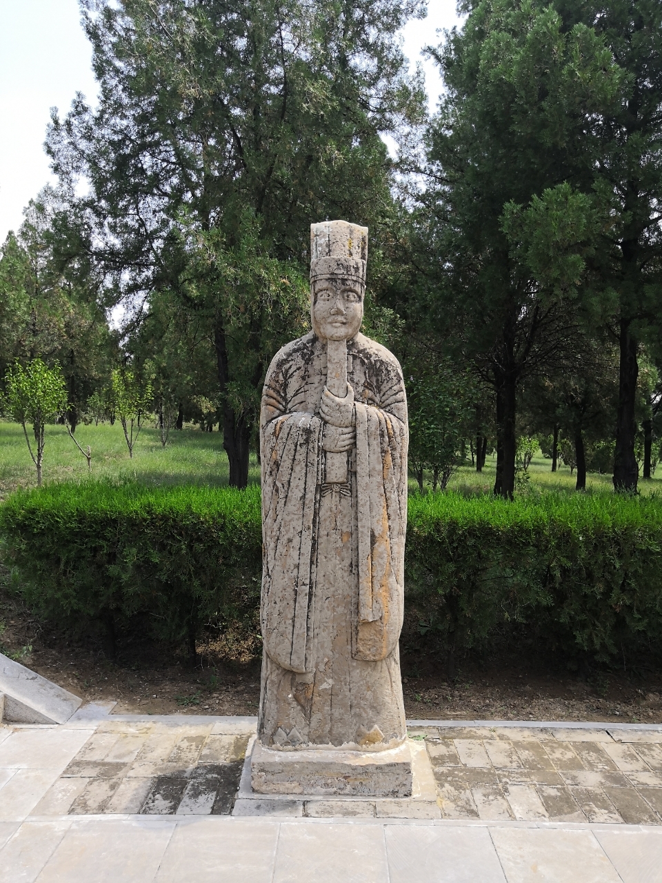 A scenic view of Yuncheng Sima Guang Tomb
