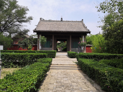 A scenic view of Yuncheng Sima Guang Tomb