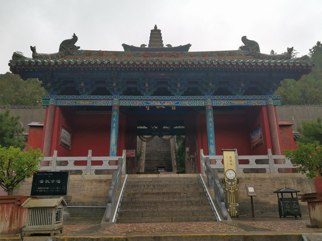 A scenic view of Yuncheng Songcun Yongxing Temple