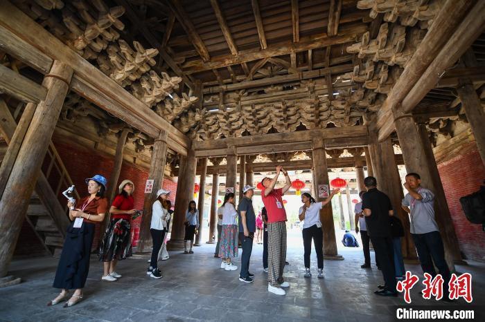 A scenic view of Yuncheng Wanquan Confucian Temple