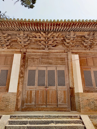 A scenic view of Yuncheng Xiaxian Confucian Temple Hall