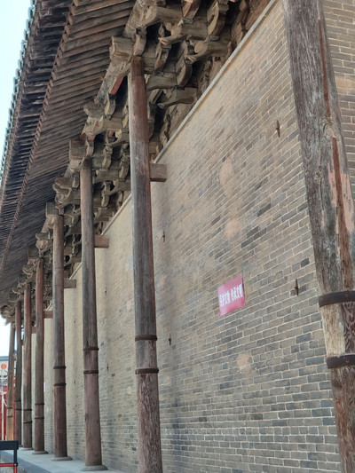 A scenic view of Yuncheng Xiaxian Confucian Temple Hall