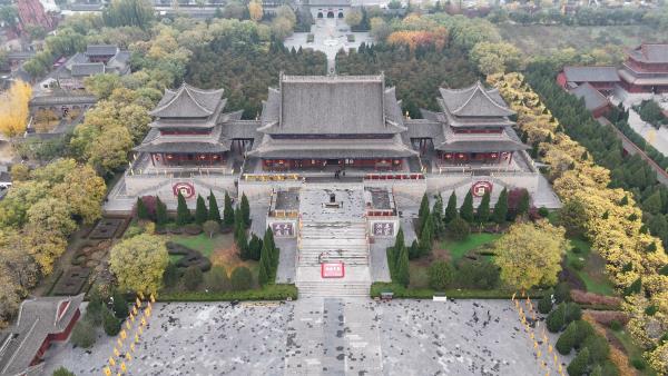 A scenic view of Yuncheng Xiayang City Site