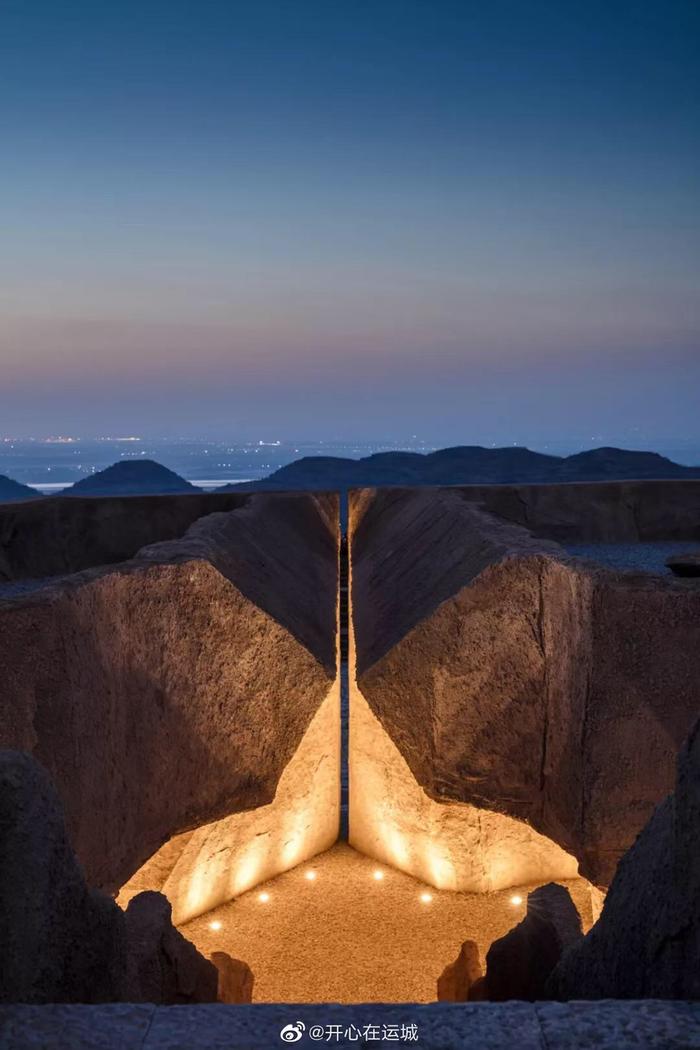 A scenic view of Yuncheng Xihoudu Site