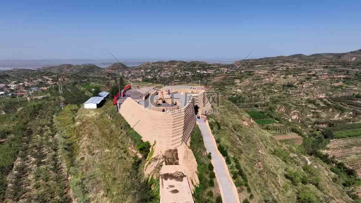 A scenic view of Yuncheng Xihoudu Site