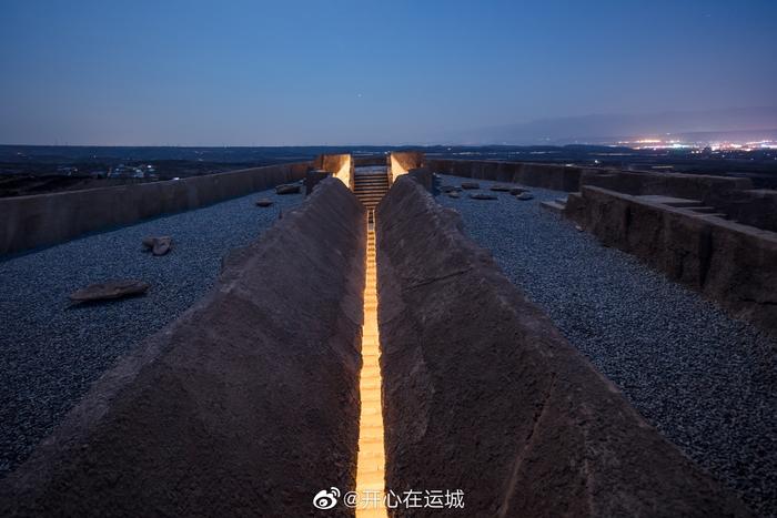 A scenic view of Yuncheng Xihoudu Site
