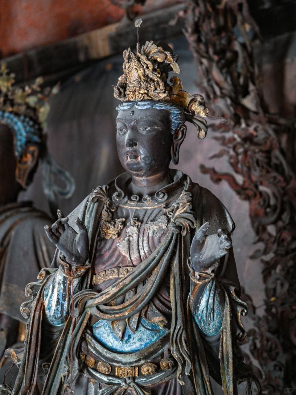 A scenic view of Yuncheng Xinjiang Longxing Temple