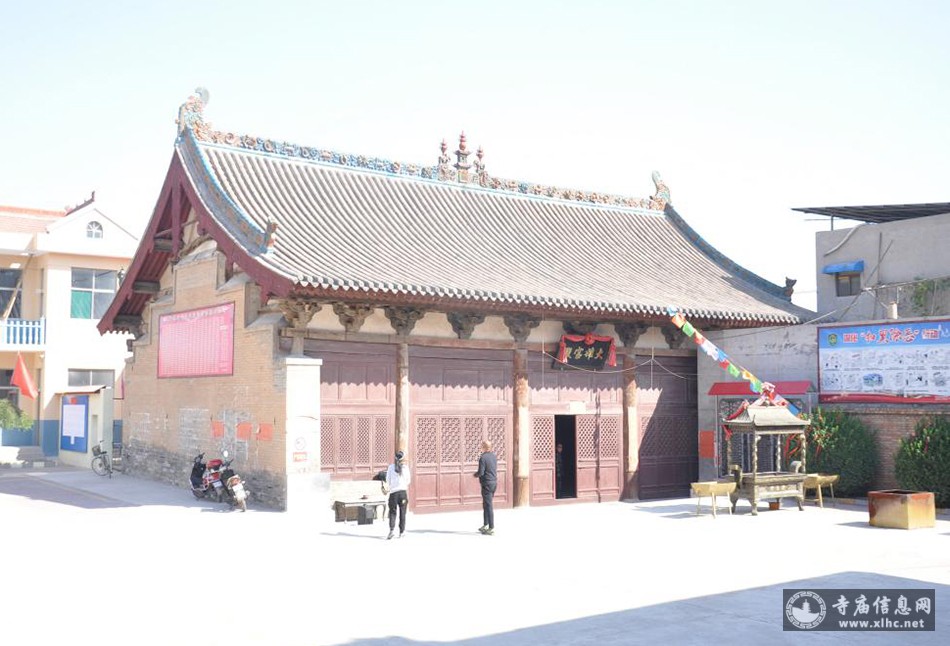 A scenic view of Yuncheng Xinjiang Shousheng Temple Hall