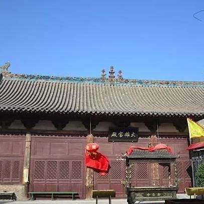 A scenic view of Yuncheng Xinjiang Shousheng Temple Hall