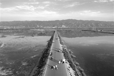A scenic view of Yuncheng Xiwangcun Site