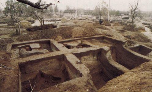 A scenic view of Yuncheng Xiyincun Site