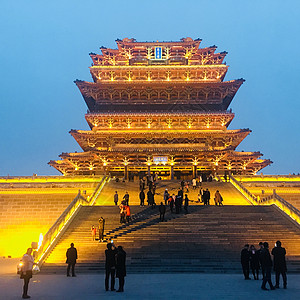 A scenic view of Yuncheng Xuandi Miao