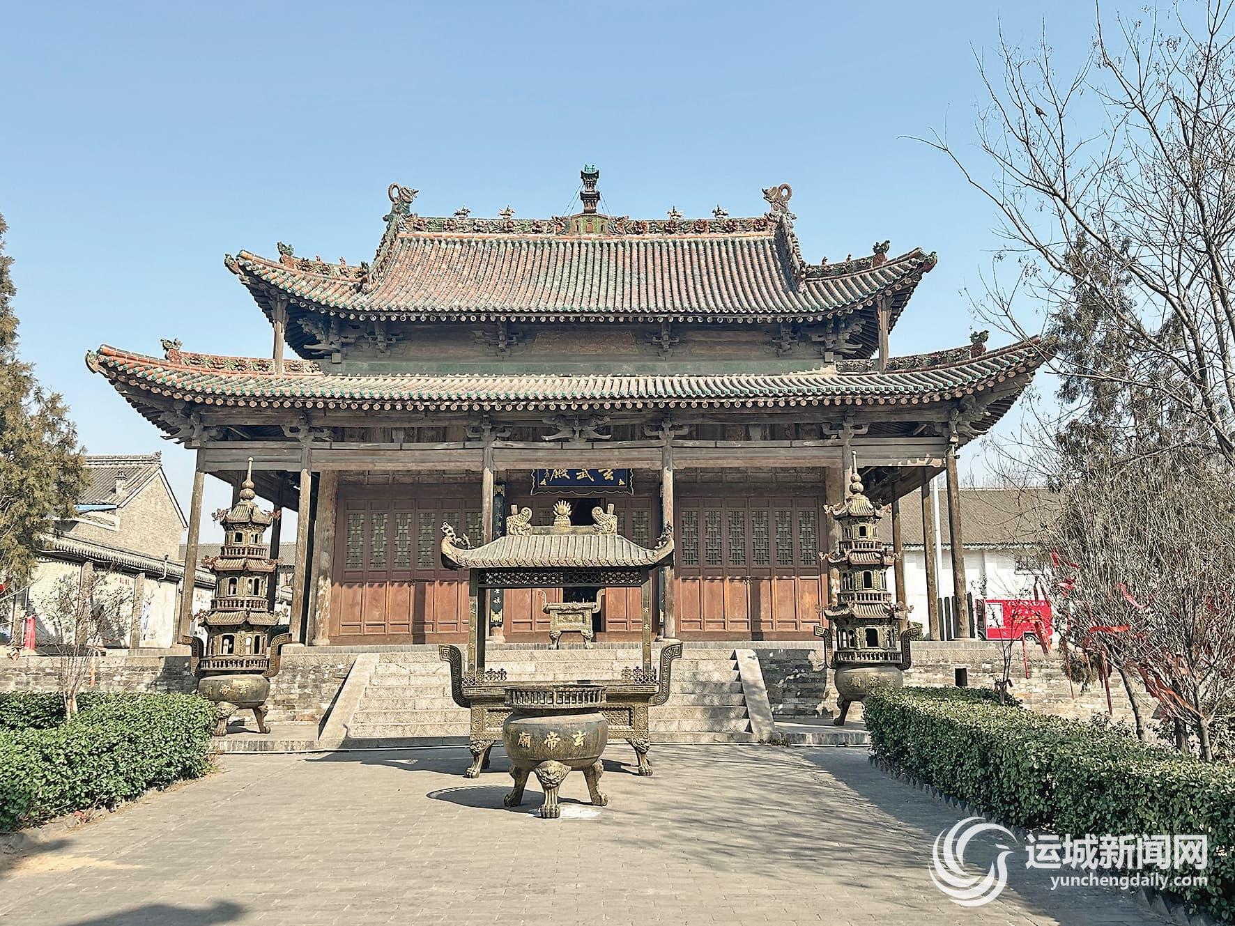 A scenic view of Yuncheng Xuandi Miao