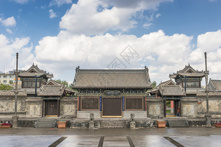 A scenic view of Yuncheng Xuandi Miao