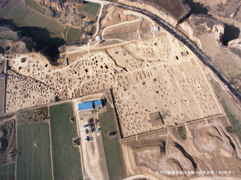 A scenic view of Yuncheng Xuesong Tomb