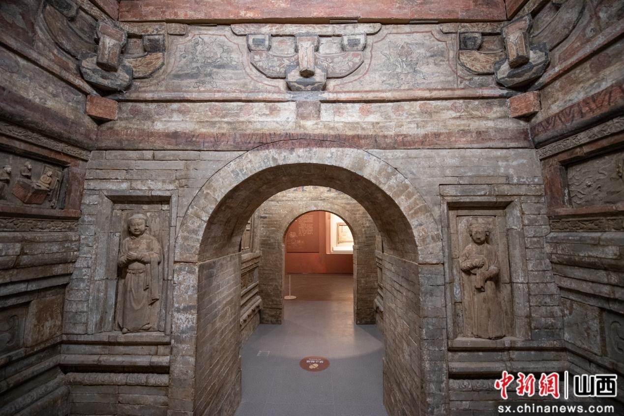 A scenic view of Yuncheng Xuesong Tomb