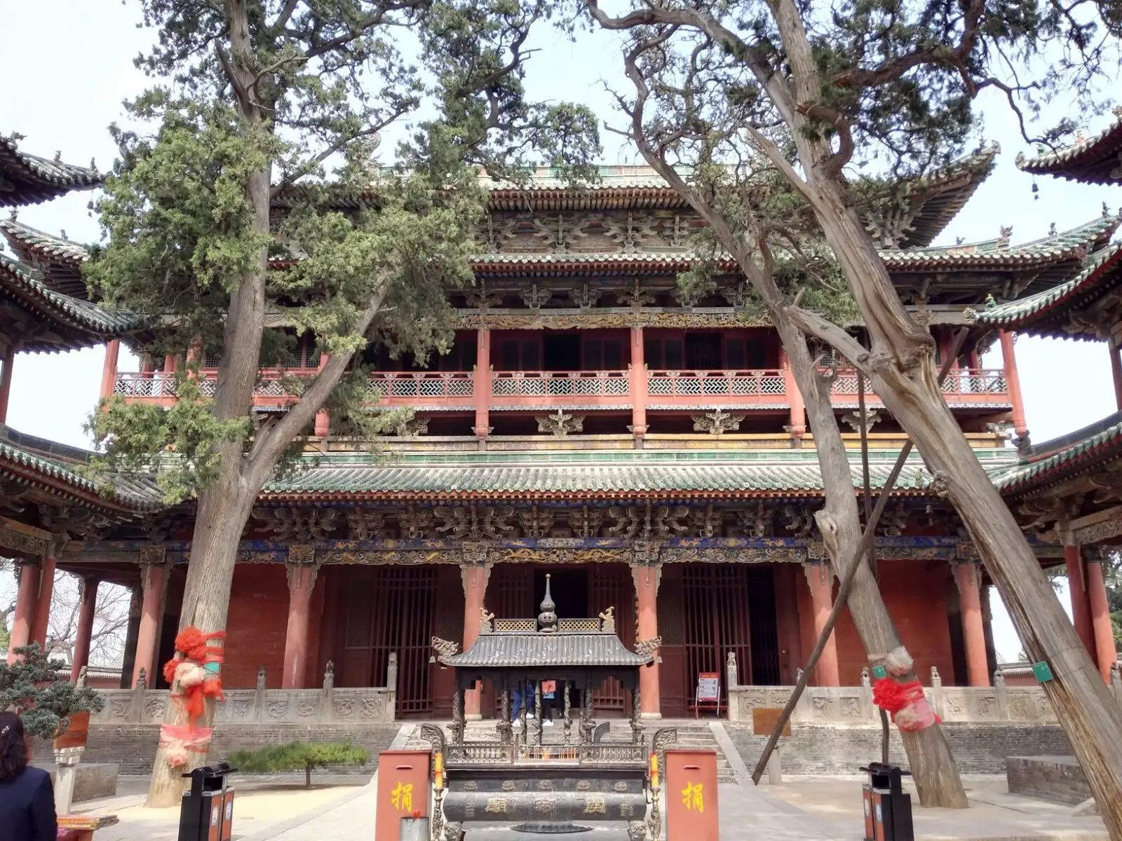 A scenic view of Yuncheng Xuexuan Family Temple And Tomb