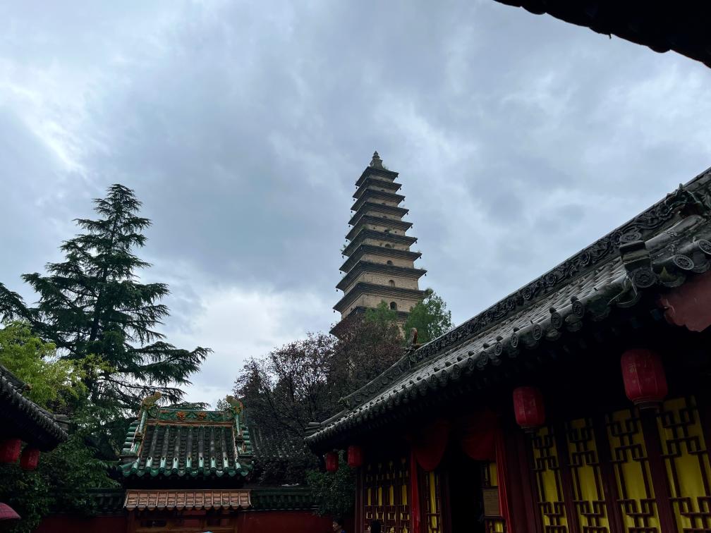 A scenic view of Yuncheng Yongji Bianque Temple