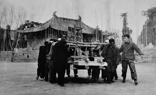 A scenic view of Yuncheng Yongle Palace