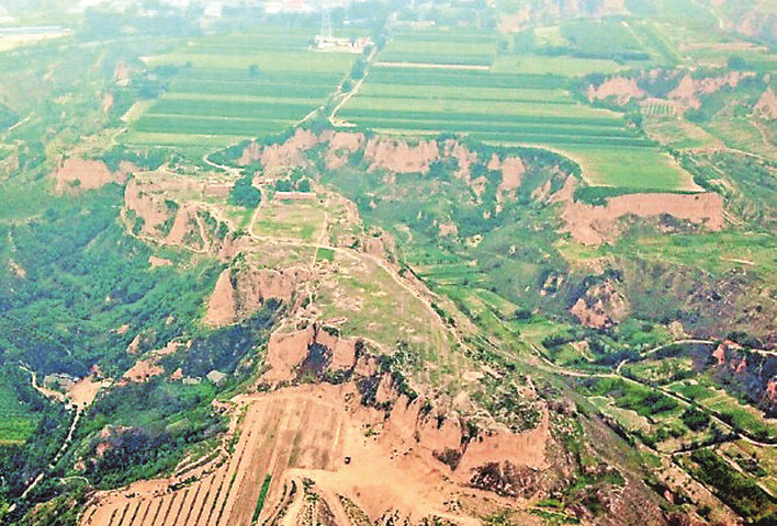 A scenic view of Yuncheng Yubi City Site