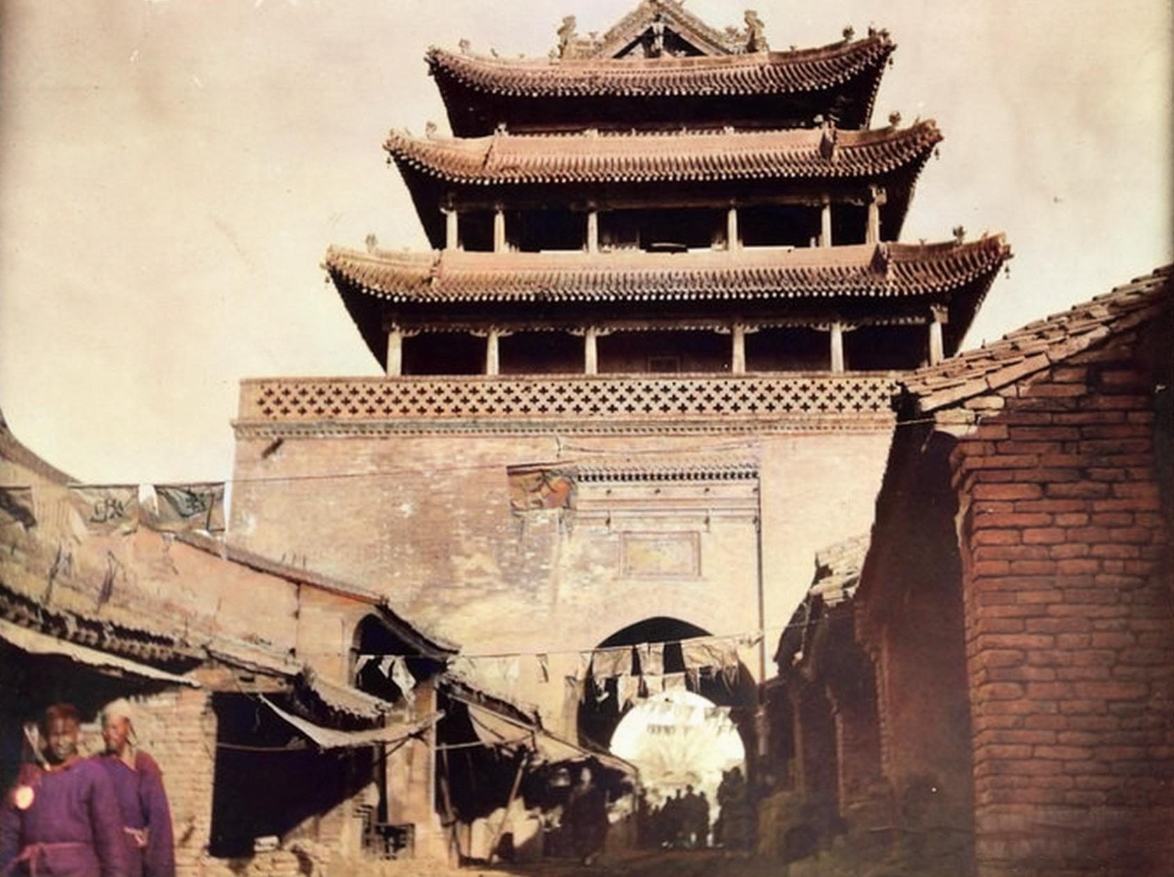A scenic view of Yuncheng Yuguo Ancient City Site