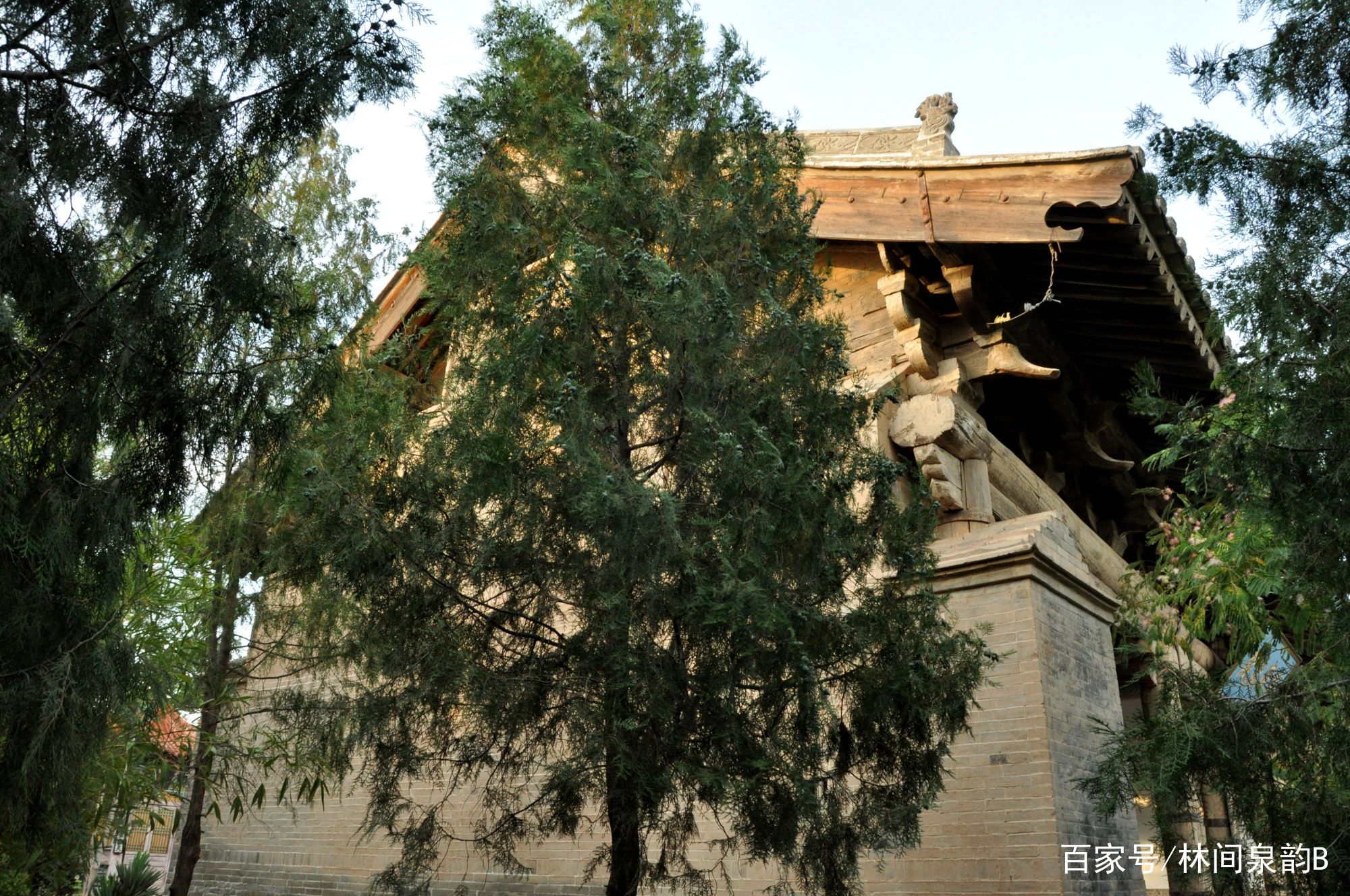 A scenic view of Yuncheng Zhaili Guandi Temple Xiandian
