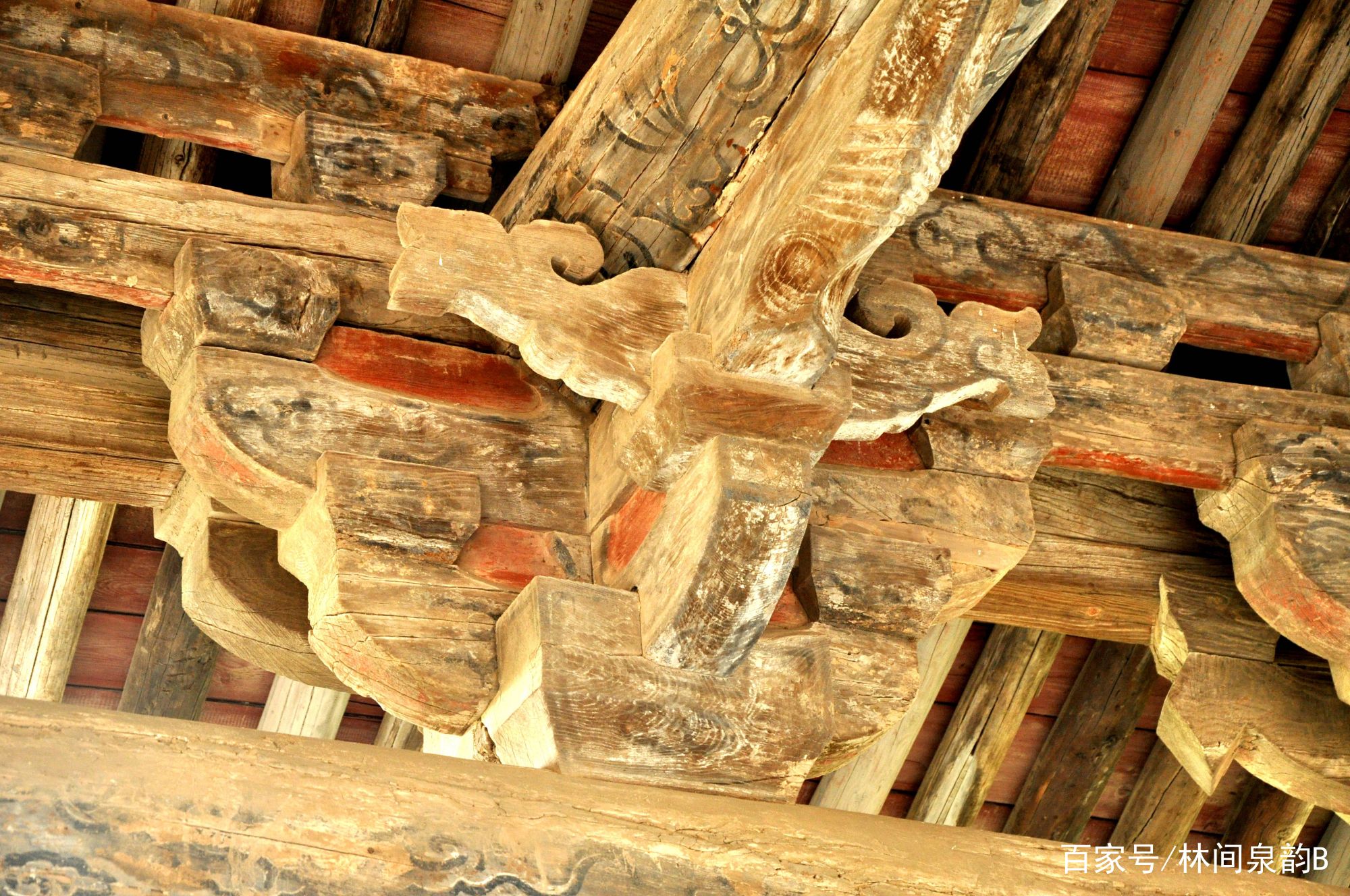 A scenic view of Yuncheng Zhaili Guandi Temple Xiandian