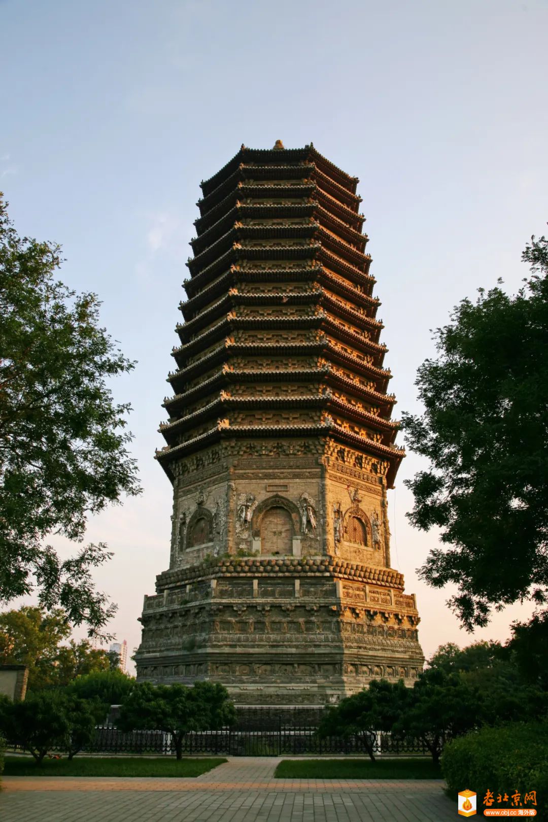 A scenic view of Yuncheng Zhonglizhuang Balong Temple Pagoda
