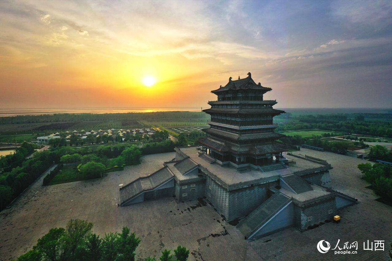 A scenic view of Yuncheng Zhoujiazhuang Site