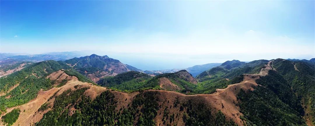 A scenic view of Yuxi Jinlianshan Xueshan Yizhiqun