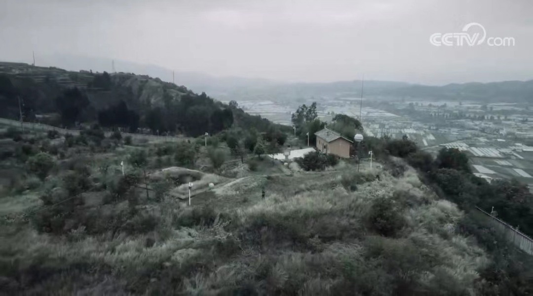 A scenic view of Yuxi Lijiashan Gumuqun