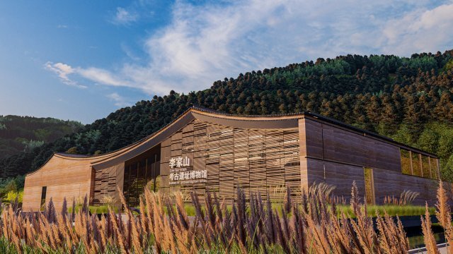 A scenic view of Yuxi Lijiashan Gumuqun
