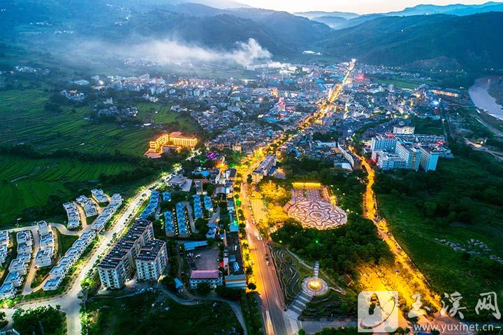A scenic view of Yuxi Longxi Shizu Zhuangyuan