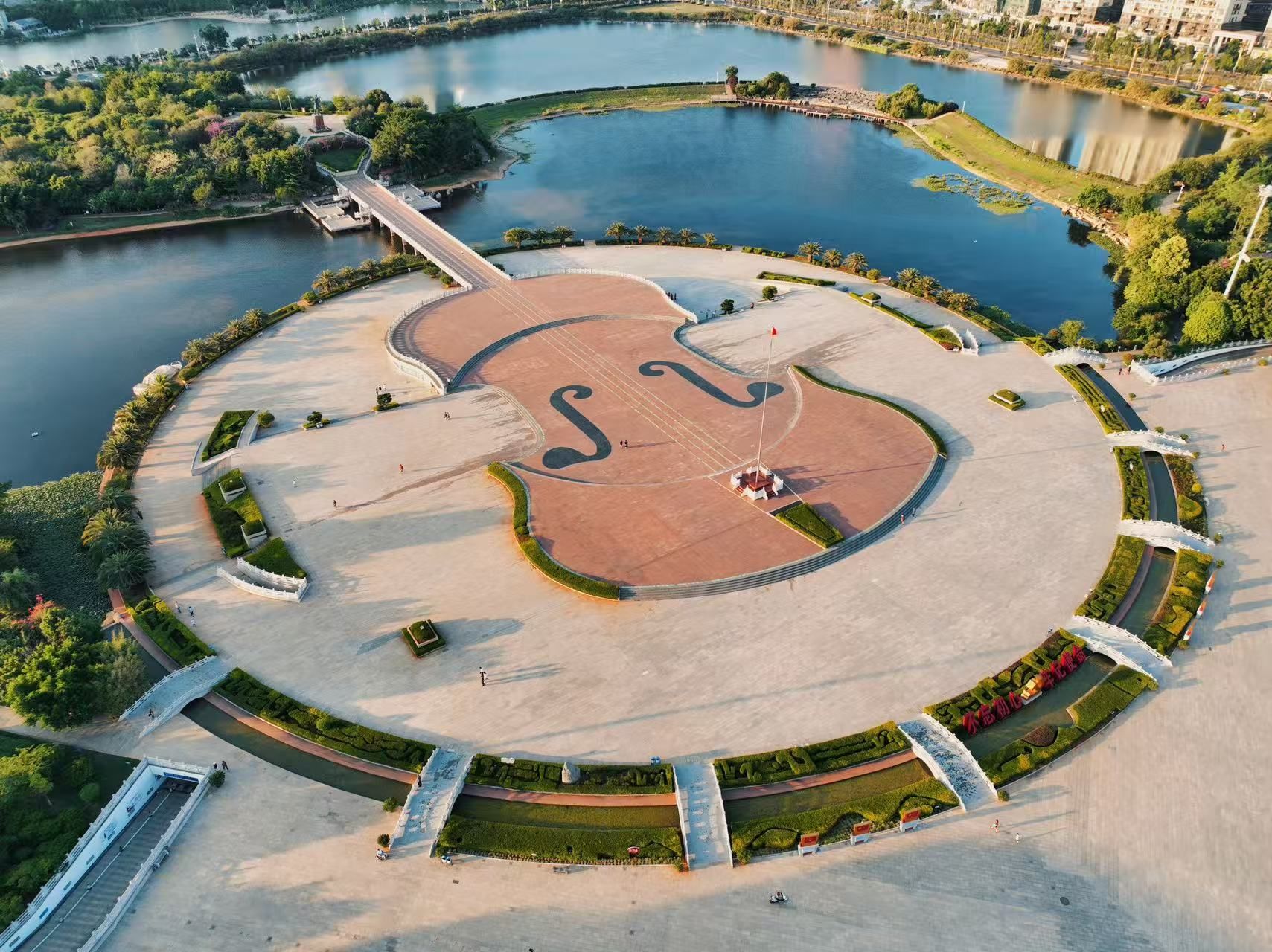 A scenic view of Yuxi Wenxingxiang Shanghao Jiuzhi