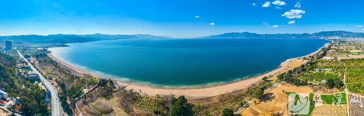 A scenic view of Yuxi Yao Zhi