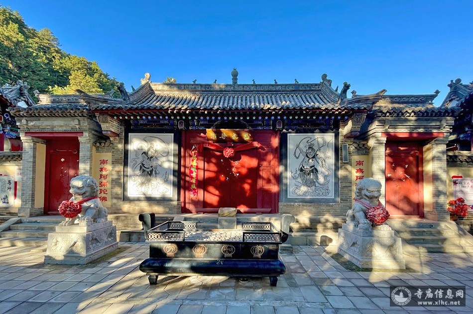 A scenic view of Zhangjiakou Bubeibao Yuquan Temple